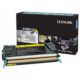 lexmark-x748h1yg-yellow-toner