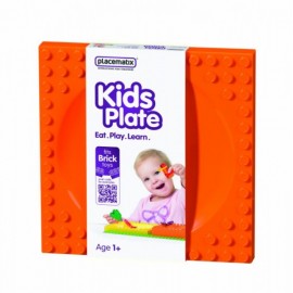 kids-plate-orange
