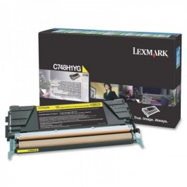 lexmark-c748h1yg-yellow-toner