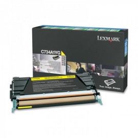 lexmark-c734a1yg-yellow-toner