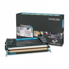 lexmark-c734a1cg-cyan-toner