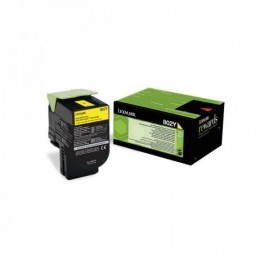 lexmark-80c20y0-yellow-toner
