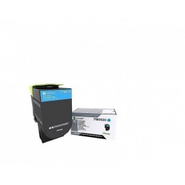 LEXMARK 71B0020 CYAN TONER CARTRIDGE
