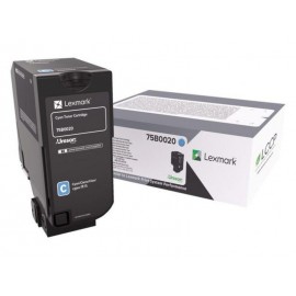 lexmark-75b0020-cyan-toner