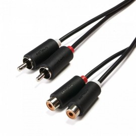 serioux-2x-rca-m-2x-rca-f-cable-15m