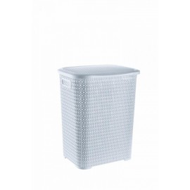 COS RUFE PL.TRICOT 69L, ALB,35X45X56 CM