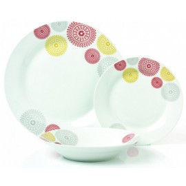 SERVICIU MASA 18 PIESE PORTELAN,CERES