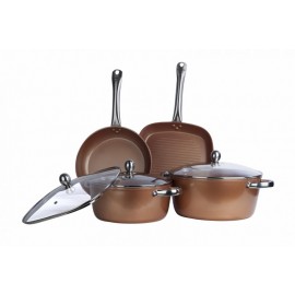  SET GATIT ALUMINIU 7 PIESE, PRESIDENT