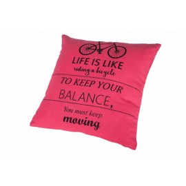 FATA DE PERNA 40X40 CM MESAJ BICICLETA