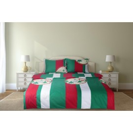lenjerie-pat-dbl-4pcs-132tc-green-xmas