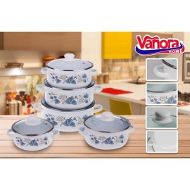 SET GATIT 10 PIESE EMAILAT , AJARA