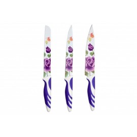 SET 3 CUTITE COLORATE, ROSE/CHERRY
