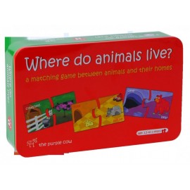 Puzzle - Unde locuiesc animalele
