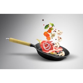tigaie-fonta-pura-maner-lemn-23x25-cm