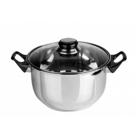 CASEROLA INOX+CAPAC 22X12.5CM4,1 L,PRIMO